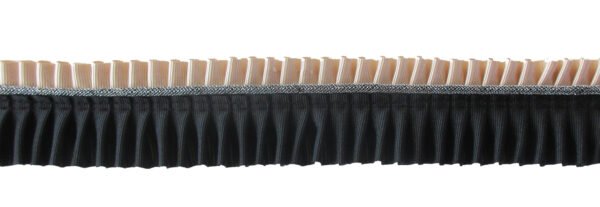 Doppia Ruche Canetè Con Profilo Lurex Centrale