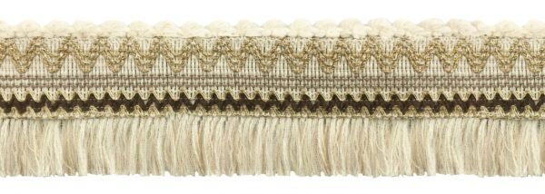 Bordo Etnico Con Puntine E Frangia