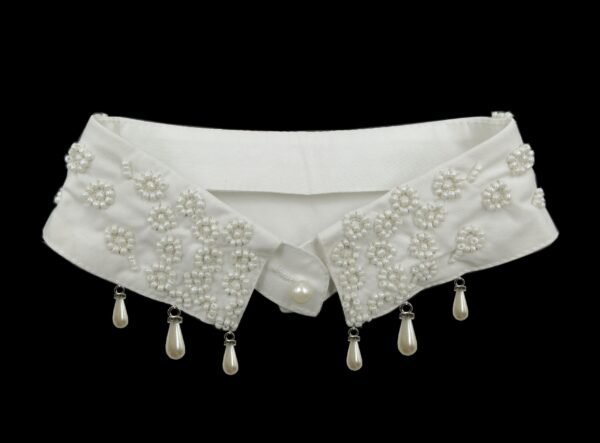 Colletto Con Pendenti Perle