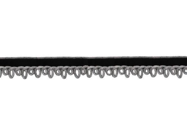 Passamaneria Velluto Con Profilo Lame Agremano