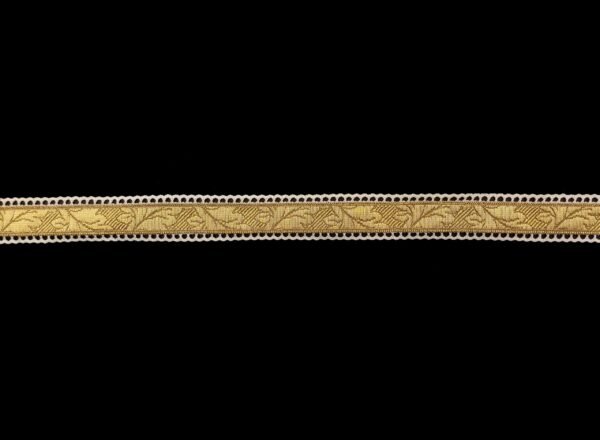 Nastro Jacquard Con Pizzo Tombolo