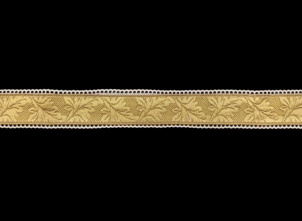 Nastro Jacquard Con Pizzo Tombolo