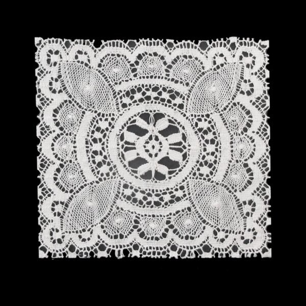 Aplicazione In Pizzo Valencienne Cotone e Nylon