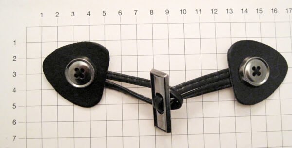 Alamaro Zama con Bottone Canna Fucile e Similpelle