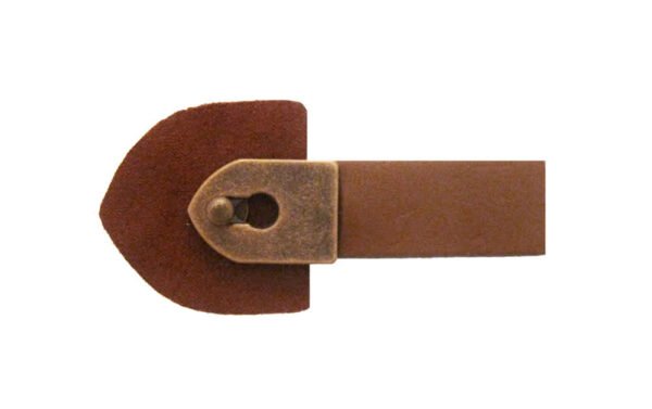 Alamaro Zama Con Similpelle,Fibbia Alcantara Marrone