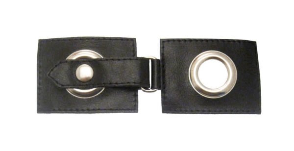 Kilt Mat. Pelle Baycast Luxor Nero Nero/Nikel