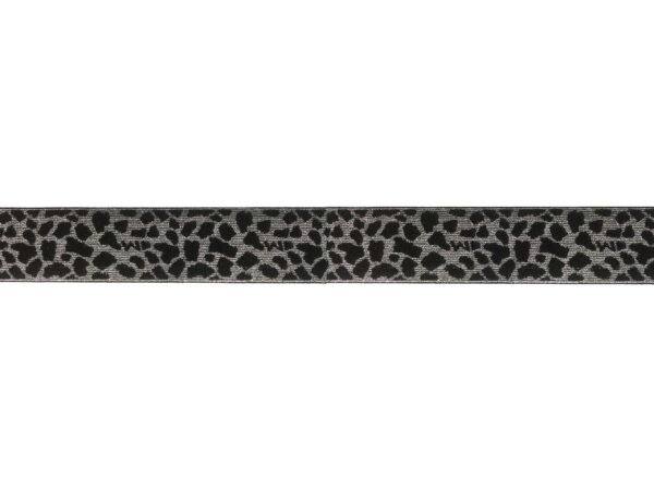 Elastico Jacquard Maculato Con Lurex