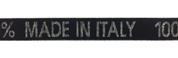 Nastro Elastico Lurex Con Scritta 