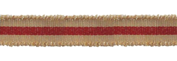 Frangia Doppia Con Riga Centrale