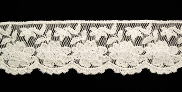 Lista Tulle Cotone Ricamo Cotone