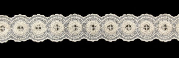 Pizzo Ricamo Su Cotone