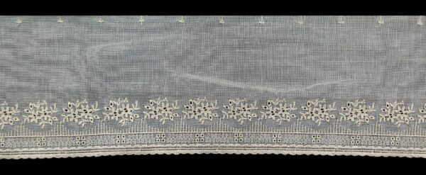 Pizzo Ricamo Su Cotone