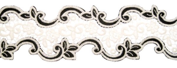 Balza Macramè Cotone Con Inserto Nappa