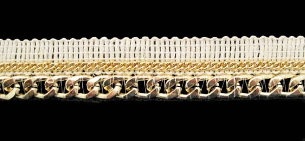 Passamaneria Profilo Cotone Con Due Catene