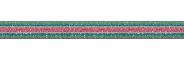 Nastro Elastico Righe Multicolor