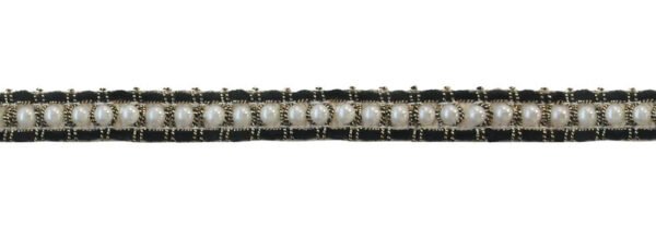 Passamaneria Bordo Con Perle