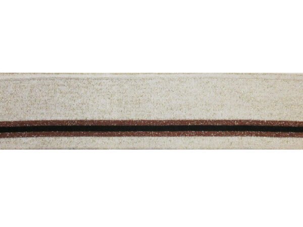 Bordo Maglia Con Righe Lurex