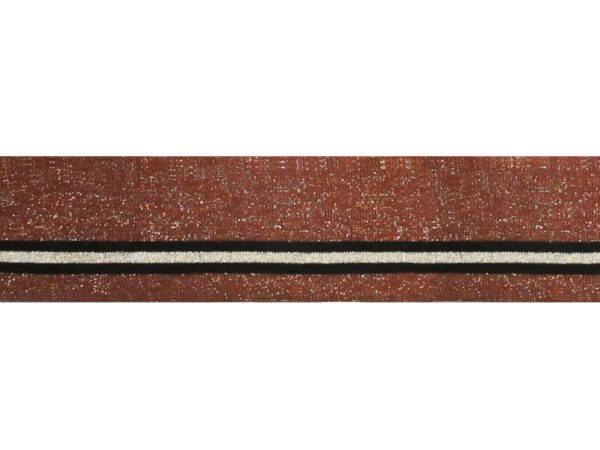 Bordo Maglia Con Righe Lurex