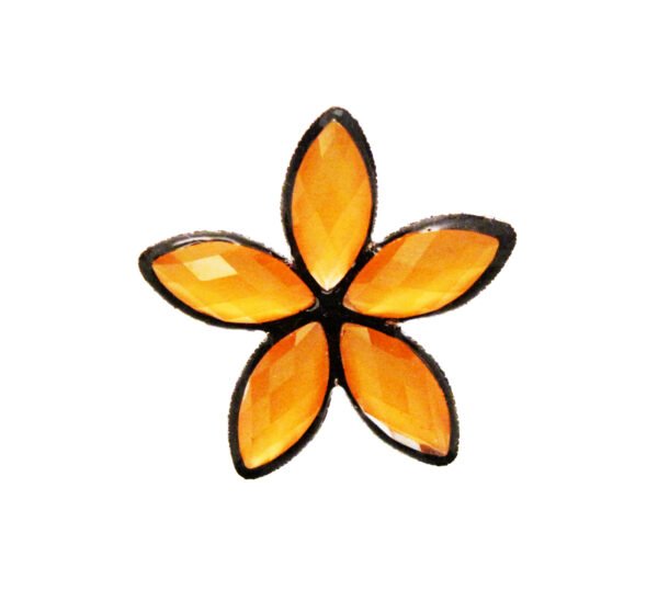 Applicazione Fiore Petali Ovali Termoadesiva