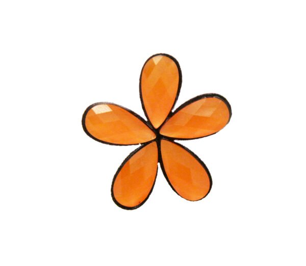 Applicazione Fiore Petali Goccia Termoadesiva