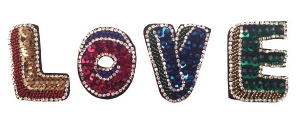 Applicazione Set Ricamato Termoadesivo