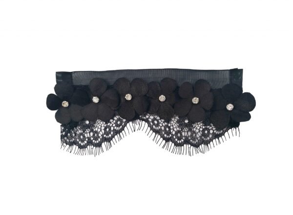 Applicazione Pizzo con Fiori