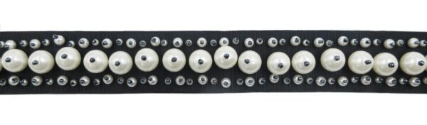 Passamaneria Ricamo Perle Su Gross