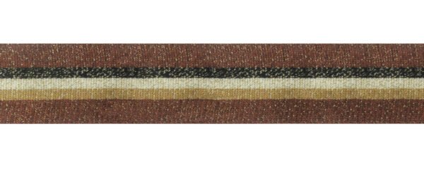 Passamaneria Nastro Maglia Rigato Lurex