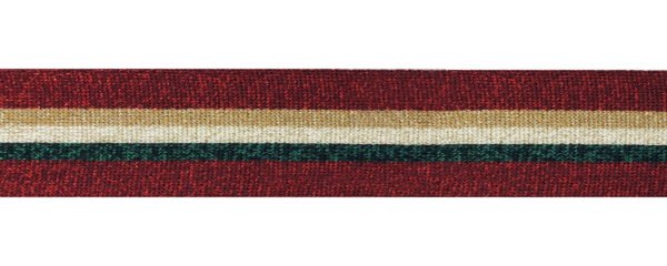 Passamaneria Nastro Maglia Rigato Lurex