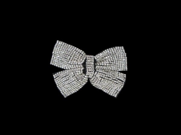 Spilla Fiocco Con Strass