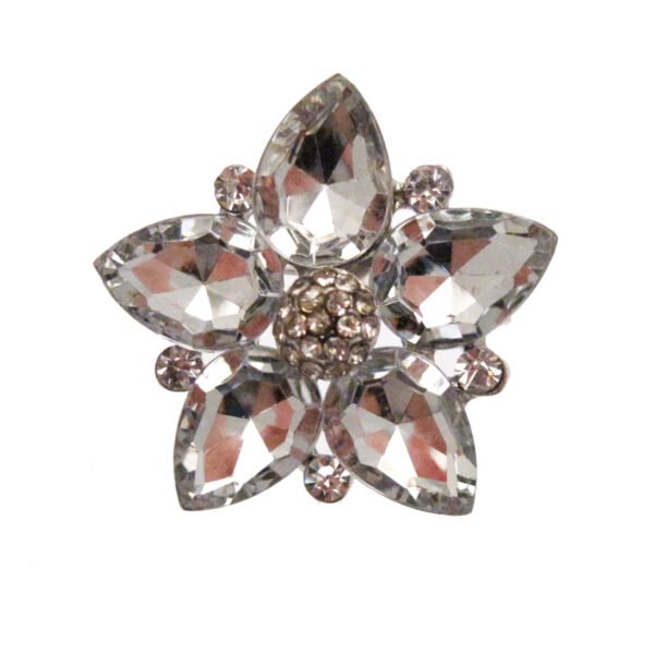 Spilla Fiore Strass