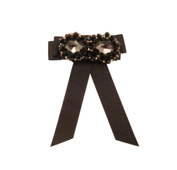 Spilla Fiocco Con Pietre