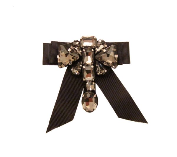 Spilla Fiocco Con Pietre